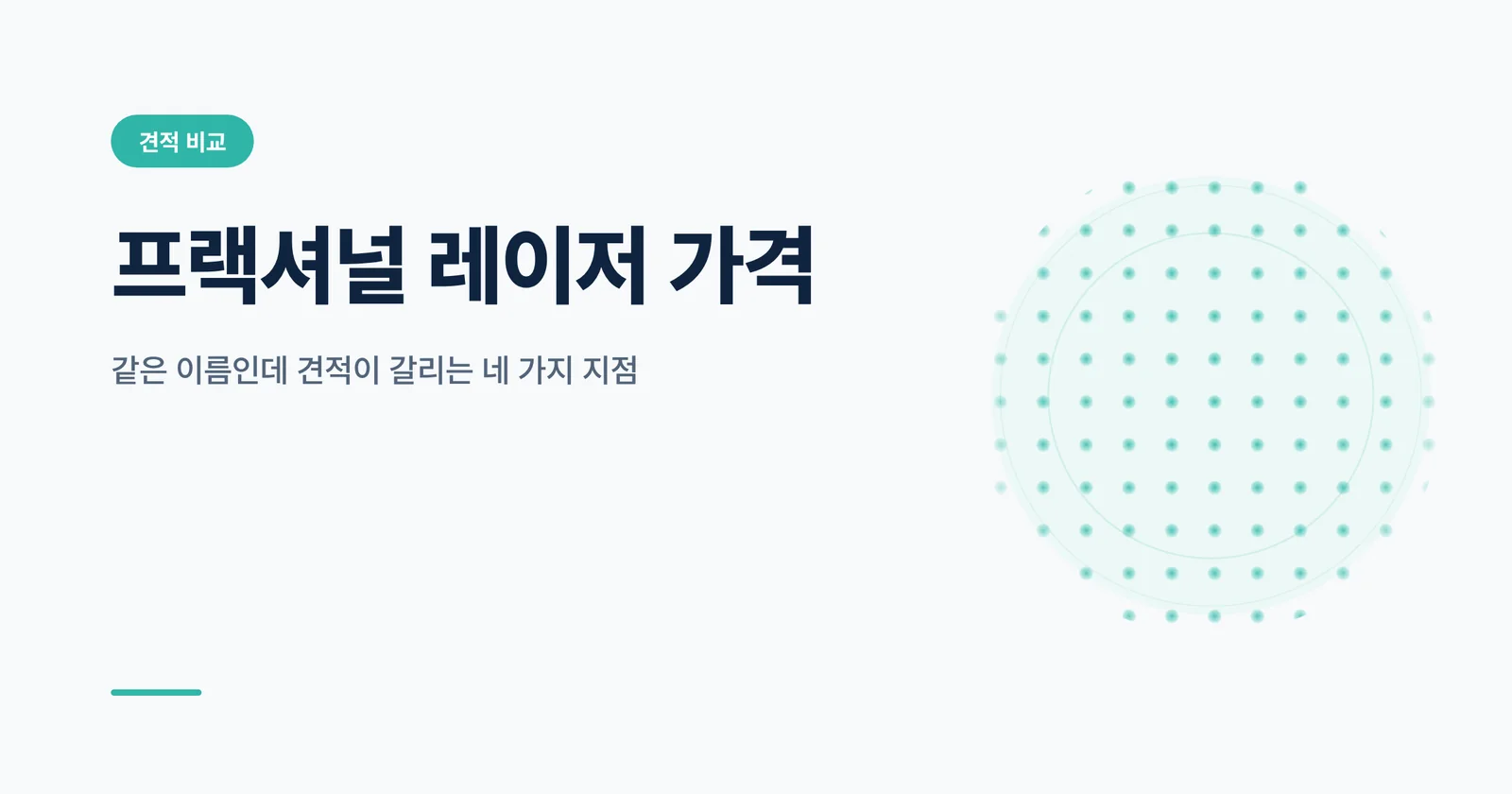프랙셔널 레이저 가격