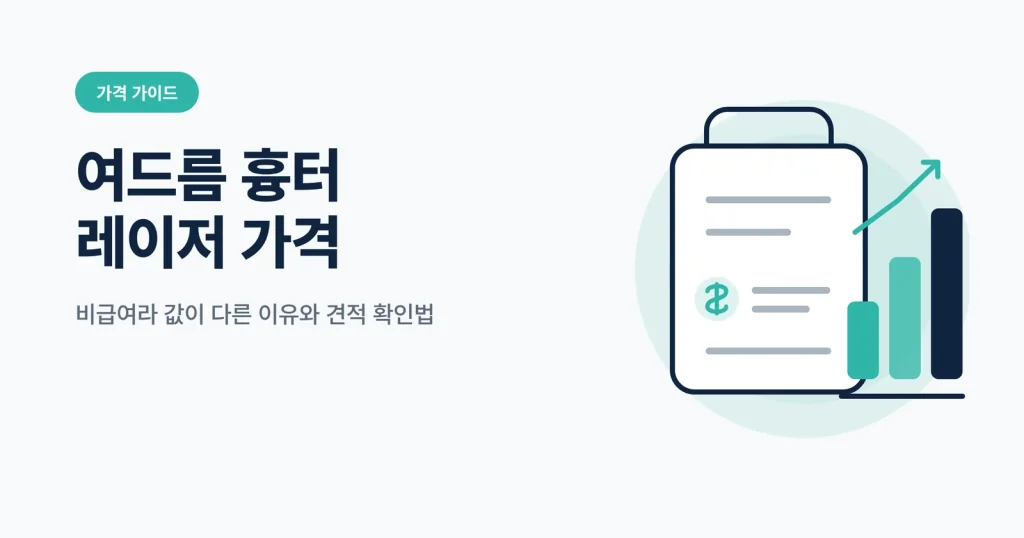 여드름 흉터 레이저 가격 관련 가이드 썸네일