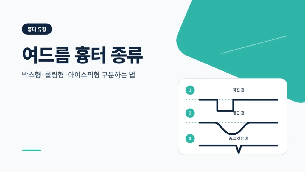여드름 흉터 종류 관련 가이드 썸네일